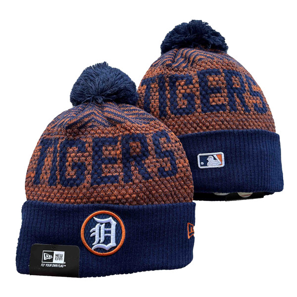 Detroit Tigers Knit Hats 0014